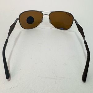 Ray-Ban RB3519 Sunglasses 59-15. Gunmetal and Brown Lens